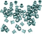 Kydex Rivets Eyelets, 8-8 1/4" Multicolored Grommet Eyelets for Tactical Holster Making, Knife Sheath Crafting, Fasteners for Custom DIY Kydex Projects (Set of 50)