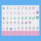 American Mahjong Set 160 Quality White Tiles (1.2 Inch, Tiles Only) American Mahjong Game Set for Ideal Gifts, No Additional Accessories