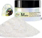 Matio Chameleon Mica Powder, 1.06oz/ 30g Silence Forest White Chrome Powder, Pearlescent Effect Color Shift Pigment for Resin Craft, Soap Candle Dye, Nail Art, Makeup, Bath Bomb,Paint,Slime Pigment