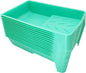 4 Inch Paint Tray, 15 Pack Plastic Paint Roller Tray, Heavy Duty Disposable Paint Pan, Sturdy Home Painting Supplies & Tools for Paint Rollers & Roller Brushes