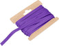 MECCANIXITY Double Fold Bias Tape for Sewing 1/3 Inch x 6 Yards Satin Pre-fold Continuous Binding Tape for Seaming Quilting Hemming Binding DIY Crafts, Purple