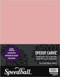 Speedball 4196 Speedy-Carve Block Printing Carving Block – Soft, Easy Carve Surface – 9 x 11-3/4 Inches, Pink