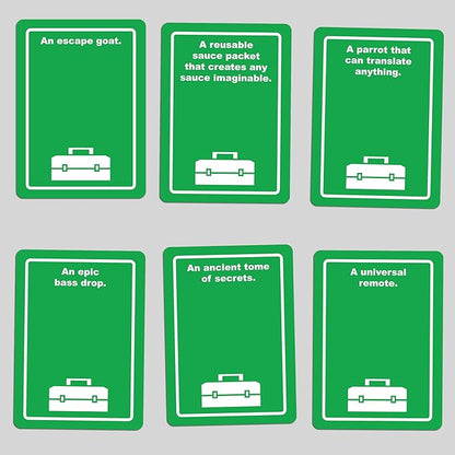 Danger The Game: The Card Game of Bizarre Dangers and Rescues - Family & Adult Game Night - Easy to Learn - Party Games - Family Board Games - 3+ Players