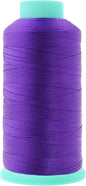 Mandala Crafts Bonded Nylon Thread Violet Heavy Duty Sewing Threads - 1100 YDs Size 92 280D T90 Tex 90 Thread for Leather Jeans Weaving Outdoor Marine Upholstery Threads