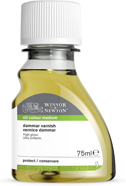 Winsor & Newton Professional Dammar Varnish, 75ml (2.5-oz) Bottle