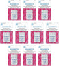 SCHMETZ Quilting Needles - Size 90/14, 5-Needle Cards, Pack of 10
