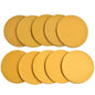 6-Inch No-Hole Hook and Loop Sanding Discs, 60/80/100/120/150/220/320/400/600/800 Assorted Grits Sandpaper for Random Orbital Sander, 100-Pack