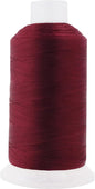 Mandala Crafts Wine Heavy Duty Thread -1500 Yds Tex 90 Thread for Sewing Drapery Jeans Leather Hair - Bonded Polyester for Outdoor Marine Upholstery