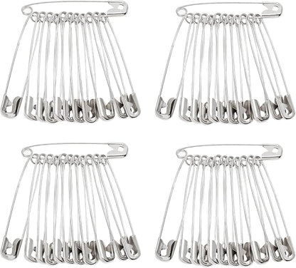 500 PCS 38mm / 1.5 Inch Heavy Duty Quilting Safety Pins, Medium Silver Metal Sewing Pins for DIY Crafts Jewelry Making Baby Clothing (Nickel Plated)": "