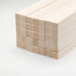 Balsa Wood Sticks, Square Wooden Dowels, Unfinished Hardwood Sticks for Crafts DIY Projects Models Making Supplies (12' X 1/2' X 1/2' 30Pcs)