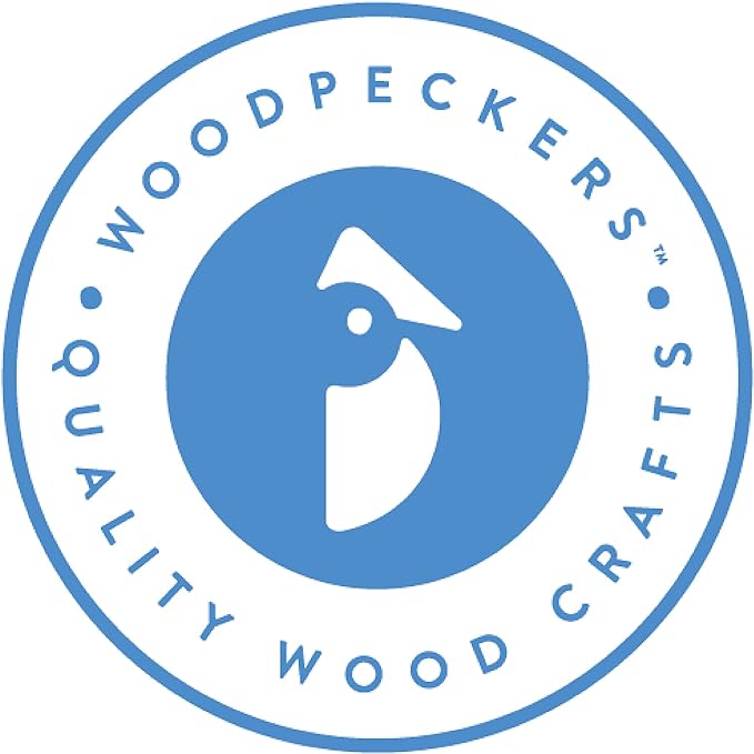 Dowel Rods Wood Sticks Wooden Dowel Rods - 1/2 x 48 Inch Unfinished Hardwood Sticks - for Crafts and DIYers - 10 Pieces by Woodpeckers
