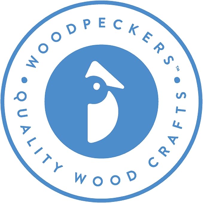 Dowel Rods Wood Sticks Wooden Dowel Rods - 1/2 x 12 Inch Unfinished Hardwood Sticks - for Crafts and DIYers - 250 Pieces by Woodpeckers