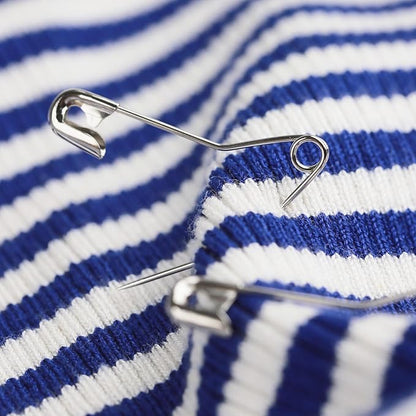 100 Pack Curved Safety Pins for Quilting Basting Pins 54mm/2inch Quilting Safety Pins Stainless Steel Quilting Pins