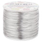 BENECREAT 20 Gauge 770FT Aluminum Wire Anodized Jewelry Craft Making Beading Floral Silver Color Aluminum Craft Wire for Flower Gardening, Gem Wrapping Jewelry Making