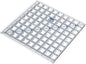 TrueCut Square 9.5" x 9.5" Quilting Ruler with Track and Guide for Straight Cuts - Innovative Quilting and Sewing Ruler for Accurate Fabric Cuts with 1/8th Measurements