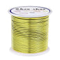 12 Gauge(2mm) Aluminum Wire 35 Yards Anodized Metal Wire for Bonsai Armature Crafting Sculpting Jewelry Craft Making Beading Floral (Yellow, 12 Gauge)