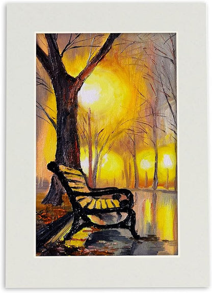11x14 Mat for 8.5x11 Photo - Precut Grey Picture Matboard for Frames 11 x 14 Inches - Bevel Cut to Display Art 8.5 x 11 Inches - Acid Free Pack of 10 MATS with Backing Boards & Clear Bags