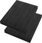 2 Pcs 12 x 16 x 1INCH Black Polyurethene Foam Sheets,Cuttable Packing Foam Block Foam Padding for Packing and Crafts,Toolbox Storage.