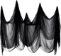 Boao Halloween Cheese cloth 39.37 x 393.7 Inch Black Cheesecloth Roll for Crafts Large Cotton Muslin Gauze Fabric for Halloween Outdoor & Indoor Spooky Decoration