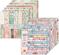 48 Sheets 24 Designs Scrapbook Paper Pad, 6"×6" Single-Sided Decopodge Craft Cardstock Paper,Scrapbooking DIY Decorative Background Cardmaking Supplies.Cactus&Cartoon