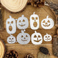 Lapoo Festivals Metal Cutting Die for Scrapbooking - Durable, Cut Stencils for DIY Scrapbook Photo Album Decorative Paper Card, Card Making Supplies (4-Piece Halloween Pumpkin Set 2.9 x 3.6 in)