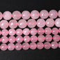 60pcs 6mm Natural Rose Pink Quartz Crystal Faceted Stone Beads for Jewelry Making Energy Healing Power Stone Beads DIY Bracelet Necklace Accessories 15" (6mm, Faceted Rose Quartz)
