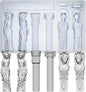 Art Mold for Polyclay Air Dry Clay Plaster, Decorative Column and Sculpture Statue