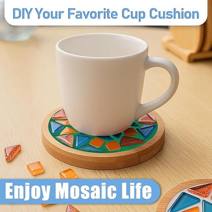 Mosaic Crystal Grout, Mosaics Tile Tools, Mosaic Tile Accessories – Essential for Handmade Grouting and Perfect for DIY Craft Projects (Green, 8.8oz)