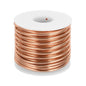 MECCANIXITY 9 Gauge Anodized Aluminum Craft Wire Bendable Bonsai Training Wire 56 Feet 3mm for Sculpting Crafts Wreath Floral Beading Jewelry Making, Copper Tone