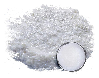 Mica Powder Pigment “Glimmer Ghost Blue” Multipurpose DIY Arts and Crafts Additive | Woodworking, Natural Bath Bombs, Resin, Paint, Epoxy, Soap, Nail Polish, Lip Balm (Glimmer Ghost Blue, 25G)