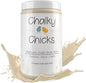 Chalky Chicks All-in-One Chalk Paint for Furniture or Cabinet - 32 Fl Oz - Matte Finish Cuppa Latte Tan for Metal, Wood Furniture Paint - No Sanding All-in-One for Home Decor & Crafts, USA Made