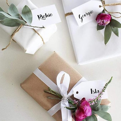 VATIN 3/8 inches Double Faced White Polyester Satin Ribbon - 50 Yards for Gift Wrapping Ornaments Party Favor Braids Baby Shower Decoration Floral Arrangement Craft Supplies