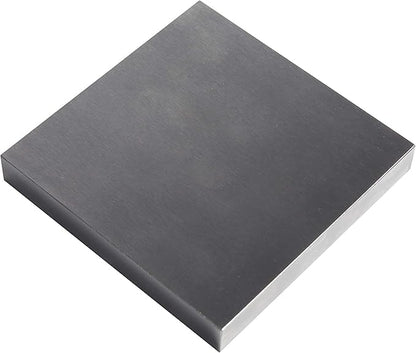 HimaPro Steel Bench Block 4"x4" Flat Anvil Jewelers Tool Metal Bench Block for Jewelry and Stamping (4"X4"X1/2")