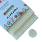 30 Pieces 7mm Sealing Wax Sticks for Glue Gun,PORXFLY Mini Wax Seal Sticks Great for Seals Stamp,Cards Envelopes,Wedding Invitations,Gift Wrapping,Wine Packages (Translucent White)