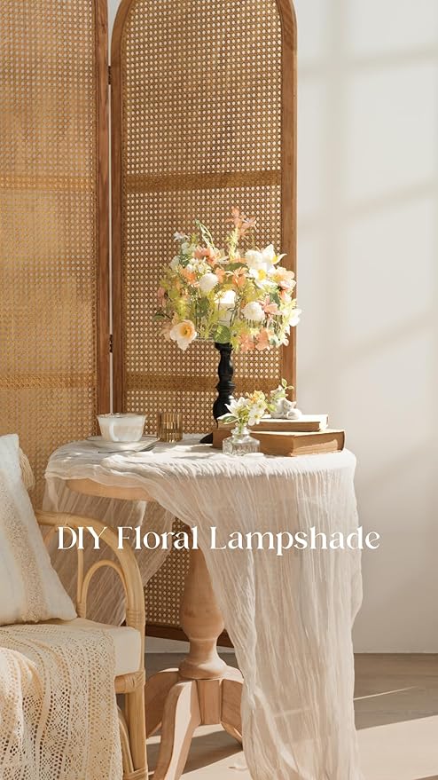 Ling's moment White Dahlia Foam Artificial Flowers Real Touch Faux Fake Flower for Home Decor Graduation Baby Shower Decorations Outdoors Party Favors Wedding Gifts Centerpieces Arrangements 25pcs