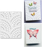 Mvchifay Cutting Dies for Card Making Metal Die-Cuts Scrapbooking Tool Hollow Frame DIY Craft Punch Template Embossing for Paper Album Decor (Hollow Frame-14.2x11cm)