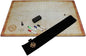 ENHANCE Deluxe RPG Grid Mat - DND Map (24x36in) with Premium Rubber, Non-Slip Grip, No Creasing - Dry Erase DND Mat Set for Masters and Starters, Erasable Parchment with Travel Pouch, Marker Set