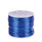 BENECREAT 18 Gauge Jewelry Craft Aluminum Wire 492 Feet Bendable Metal Sculpting Wire for Craft Floral Model Skeleton Making (Blue, 1mm)