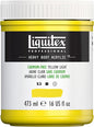 Liquitex Professional Heavy Body Acrylic Paint, 16-oz (473ml) Pot, Cadmium Free Yellow Light