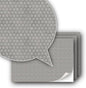3 Sheets Self-Adhesive Decorative Film Paving Stones and Surfaces for Model Making in Scale 1:87 Scale H0 (UK: 3.5 mm Scale) (Concrete Hexagons)