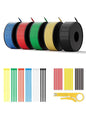 22 AWG Silicone Wire Kit 50FT, 22 Gauge Stranded Tinned Copper Wire Spool, 5 Colors 10FT Each,Flexible Electrical Wire for DIY, Automotive, LED, Arduino, Battery Projects