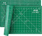 ArtAt Self Healing Cutting Mat: 12″x 18″ Green Double Sided Non-Slip 5 Layers PVC Durable Craft Sewing A3 Mat for Rotary Cutter, Use for Quilting and Scrapbooking and Craft & Art Projects…