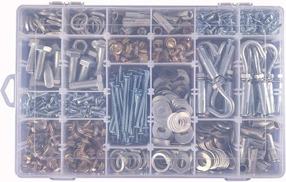 Plastic Organizer Container Box 36 Compartments Jewelry Storage Box with Adjustable Dividers (1 Pack)