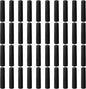 40 Pcs Sidewalk Chalks for Kids Non Toxic Jumbo Chalk for Party Gift Outdoor Art Classroom Play Painting (Black)