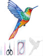 Uniquilling Quilling Kit for Adults - Hummingbird Paper Quilling Kit with Tools & Manual, DIY Craft Kit, 8 x 1 x 0.7 inches, Not Foldable