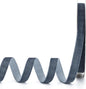 Dark Dusty Blue Velvet Ribbon,5/8" W x 20Yd Single Face,Great for Gift Wrapping,Handmade Craft and Christmas,Wedding Decoration (5/8" Dark Dusty Blue)