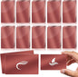 weparmeety 100 Pcs Metal Engraving Blanks Aluminum Sheet Laser Engraving Business Card Multipurpose DIY Gift Cards 86 x 54 x 0.21 mm (Rose Gold)