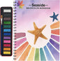 Watercolor Workbooks, Beginner Watercolor Painting Kit – 12 Colors Paint Set with Brush