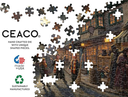 Ceaco - Thomas Kinkade - Harry Potter - Hogwart's Castle - 1500 Piece Jigsaw Puzzle