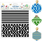 CHGCRAFT Simple Stripes Polymer Clay Texture Sheets Plaid Geometric Pattern Silicone Texture Stamp Clay Texture Mat Modeling Pattern Pad Sheets for Jewelry and Earrings Tools, 5.5x5.5 inch